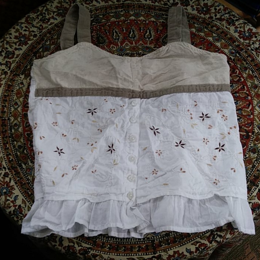 BOUTIQUE Blue Sky Boho Tank